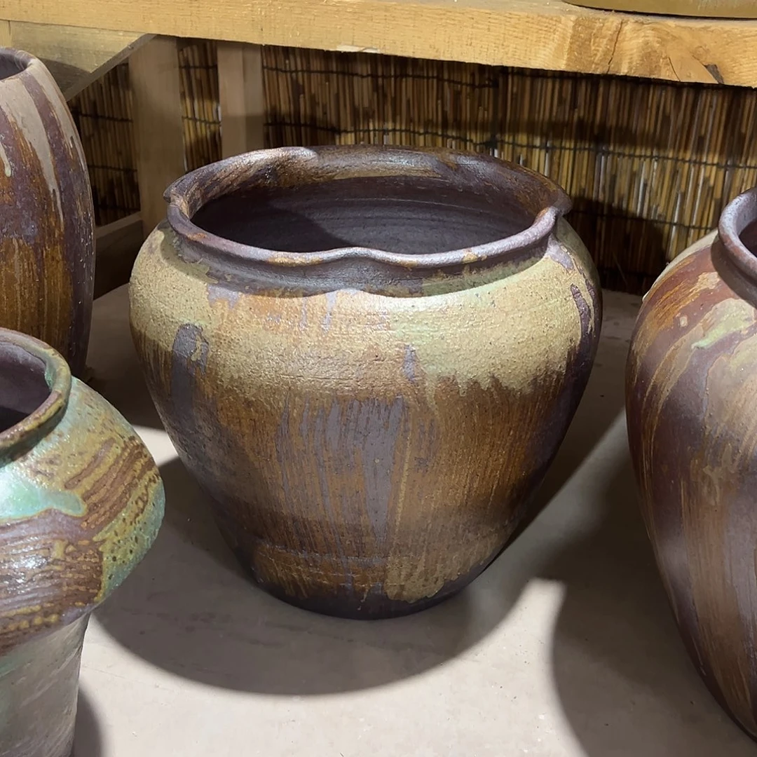 紫砂花盆高31/28花盆