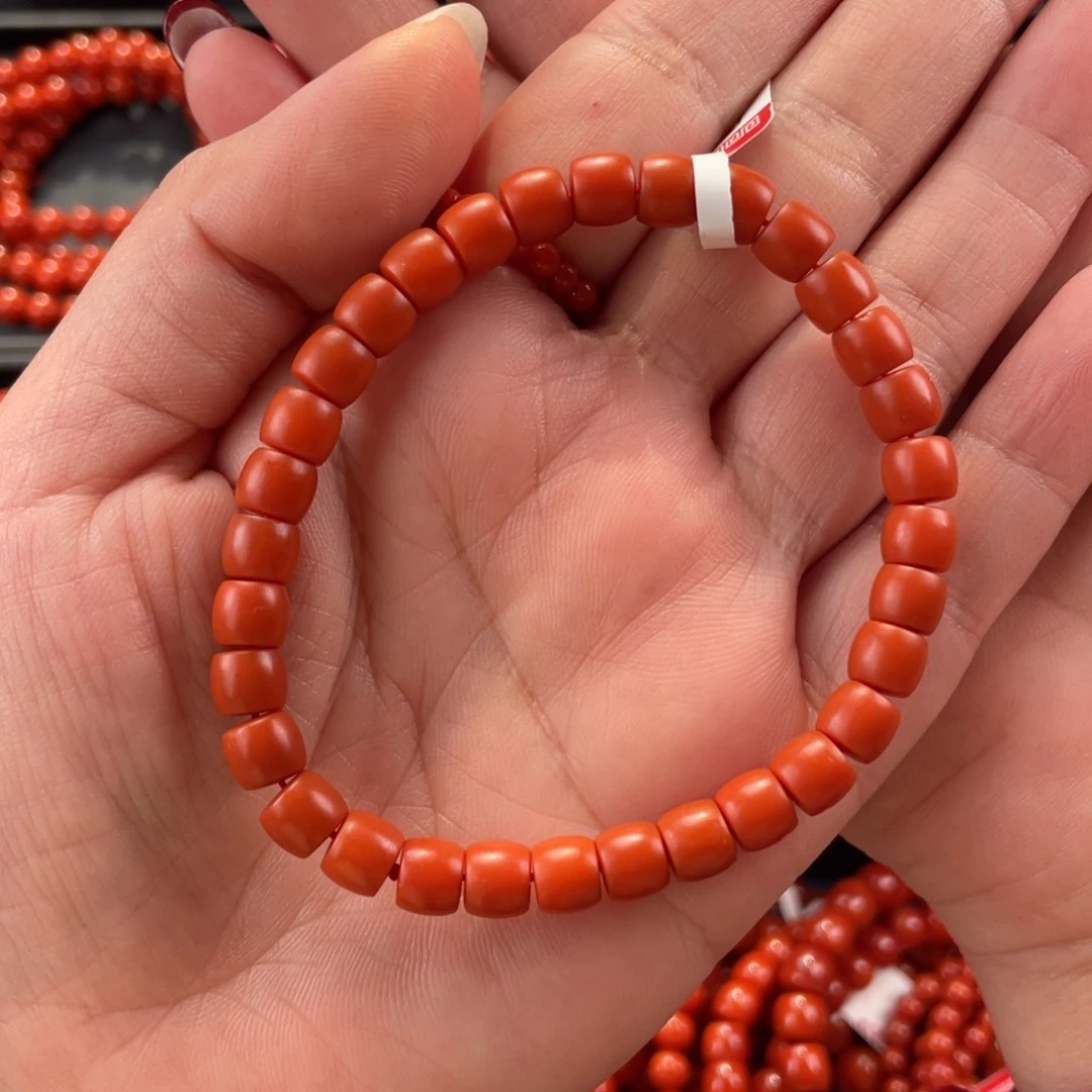南红玛瑙手链未镶嵌轻*妞6