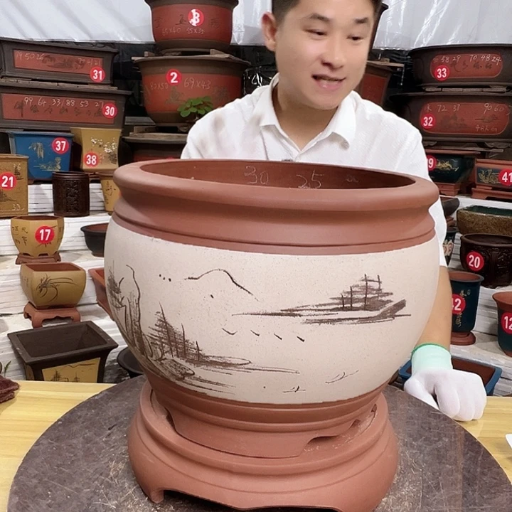 紫砂花盆工厂直发