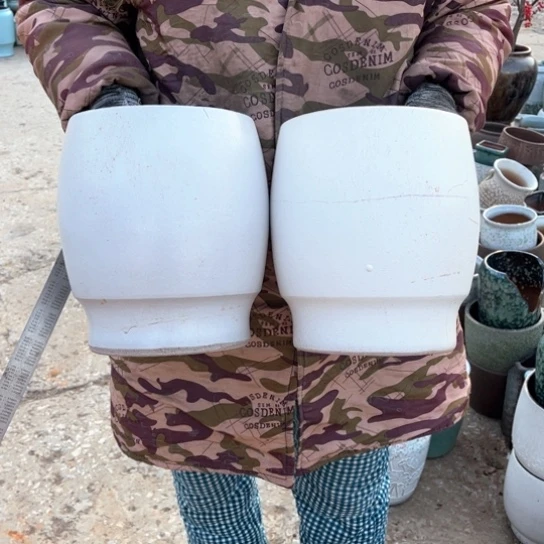 红陶口19高24瑕疵