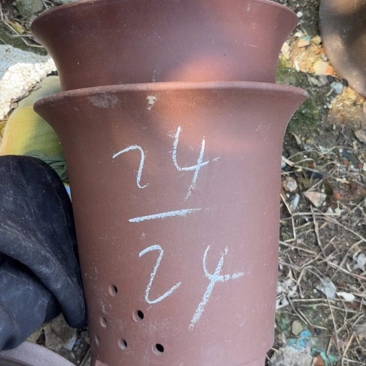 紫砂花盆紫砂的颜色
