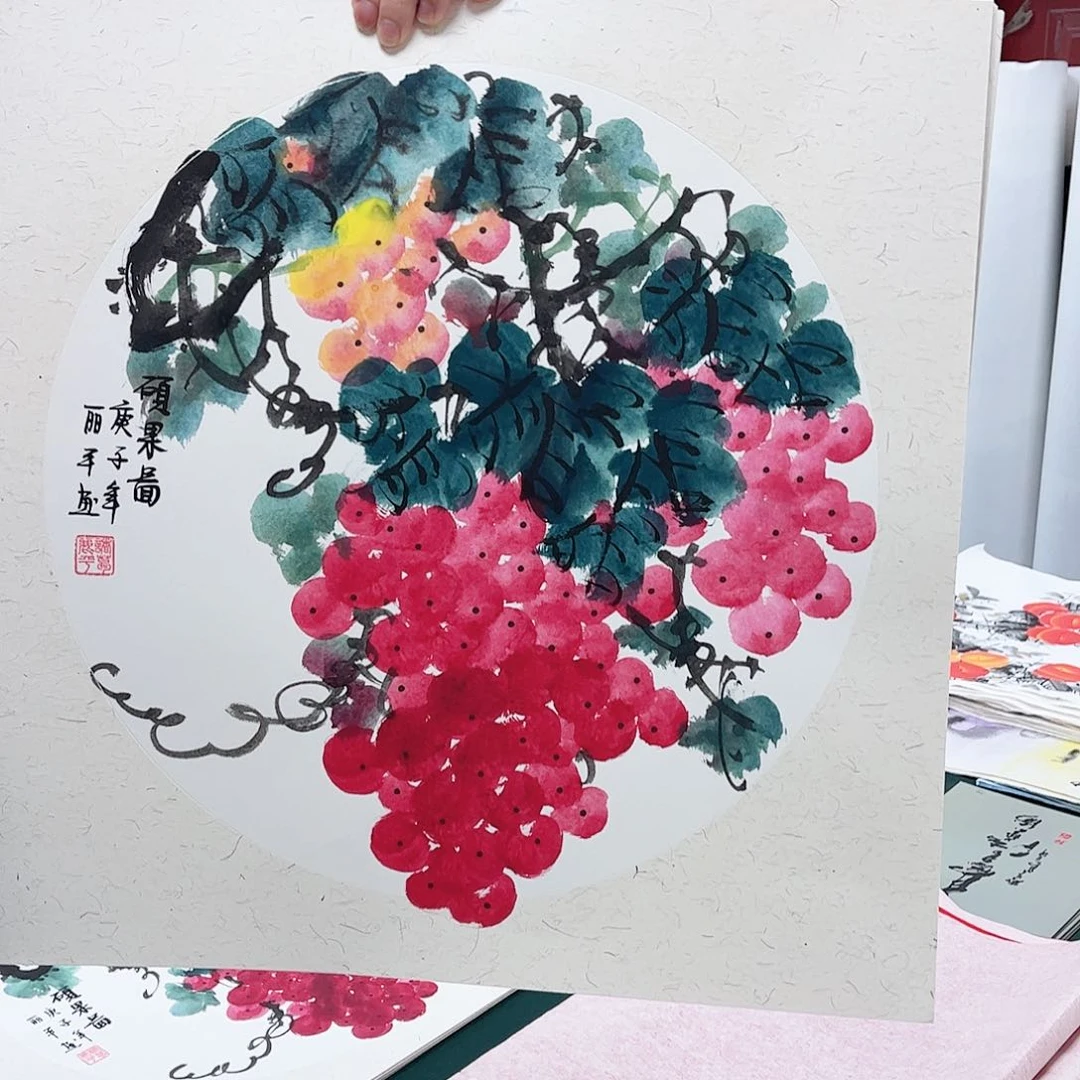 国画宣纸国画纯手绘作品