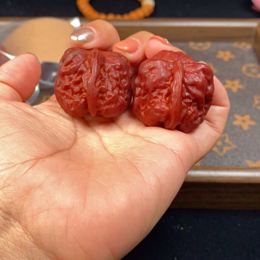 把件文玩核桃一帆风顺37