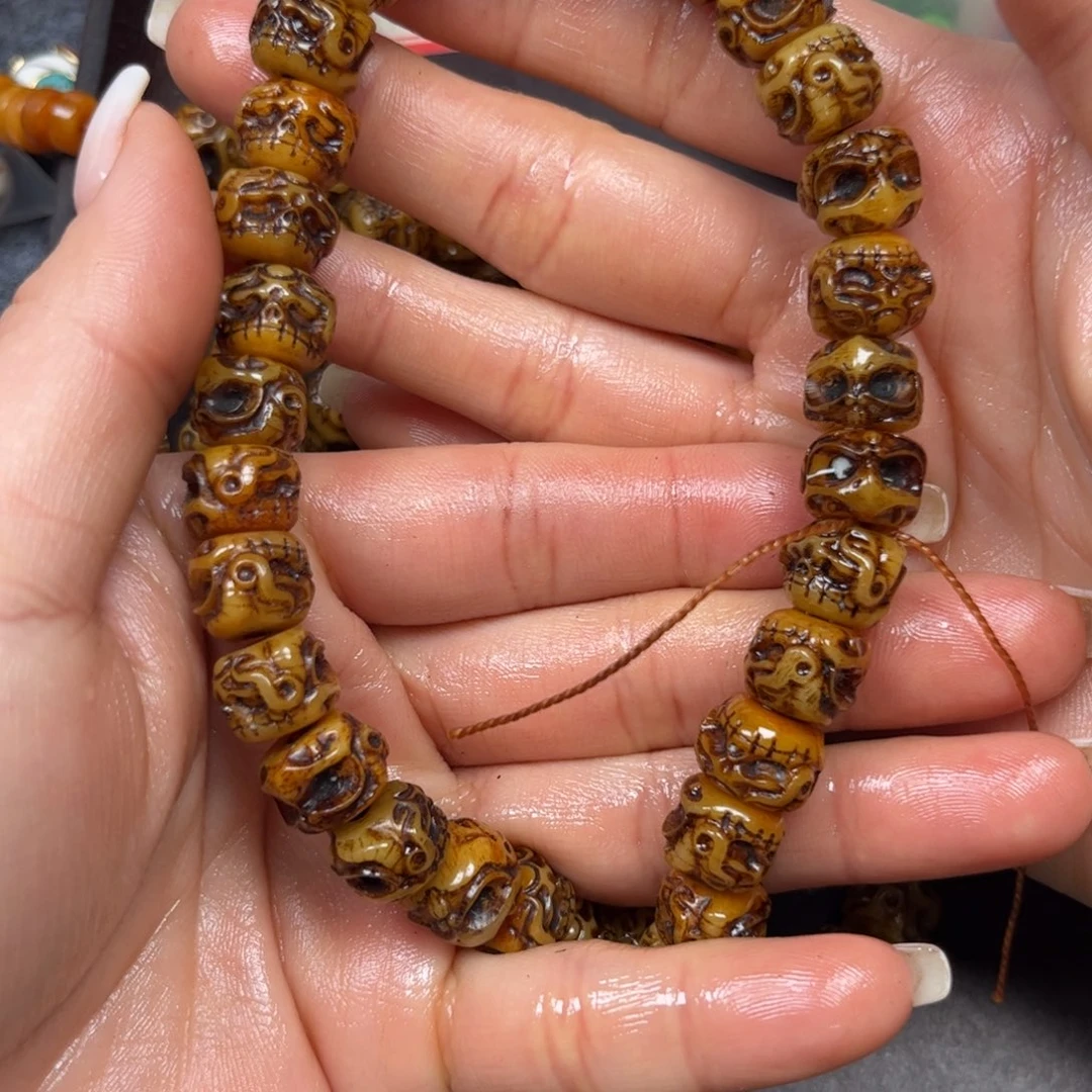驼骨手串/手链编号225发27颗尺寸1.2