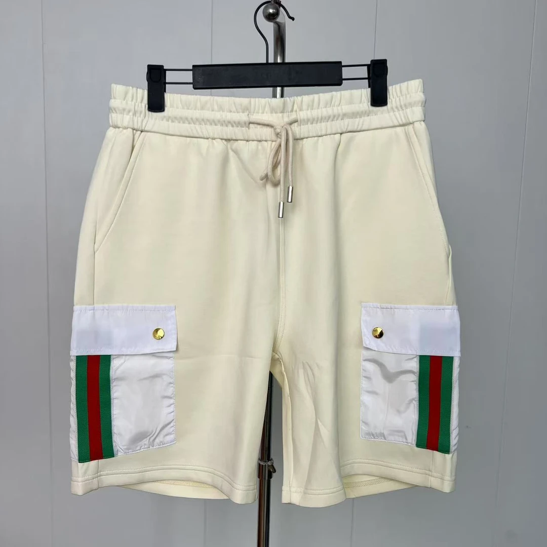 99新 GUCCI/古驰 男士休闲大口袋短裤 两色可选 xx6947