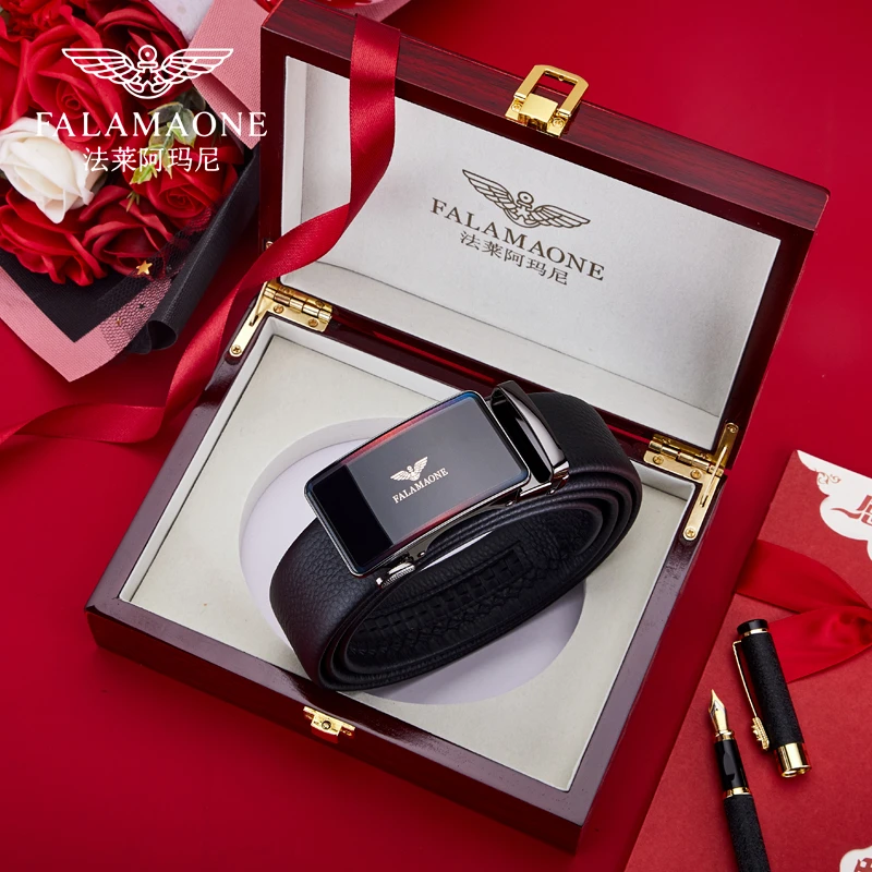 法莱阿玛尼2025新款腰带男款专柜正品真皮皮带男款大气实用上档次