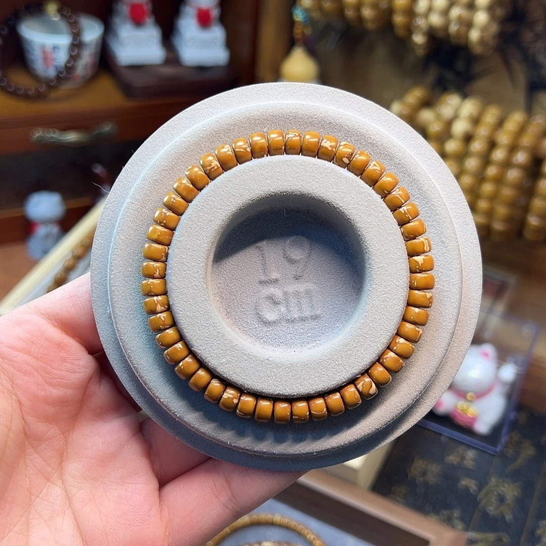 无非金属紫金鼠6.9*4纯肉黄皮火焰纹药片精品