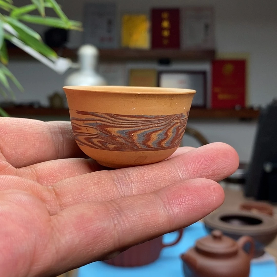 【闪购商品】茶壶段泥主人杯:30CC:精工:半手
