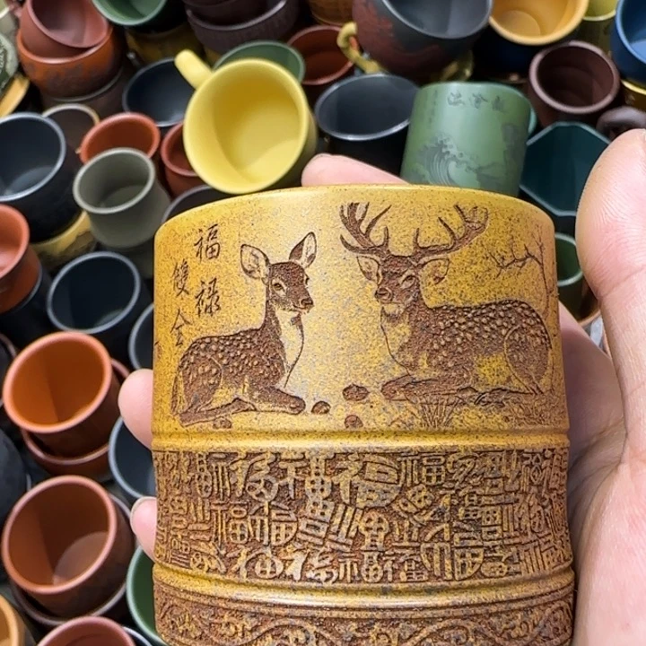 茶杯紫砂全手工制作工艺