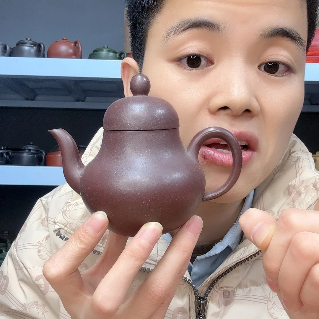 紫砂茶壶民间手艺人全手工制作