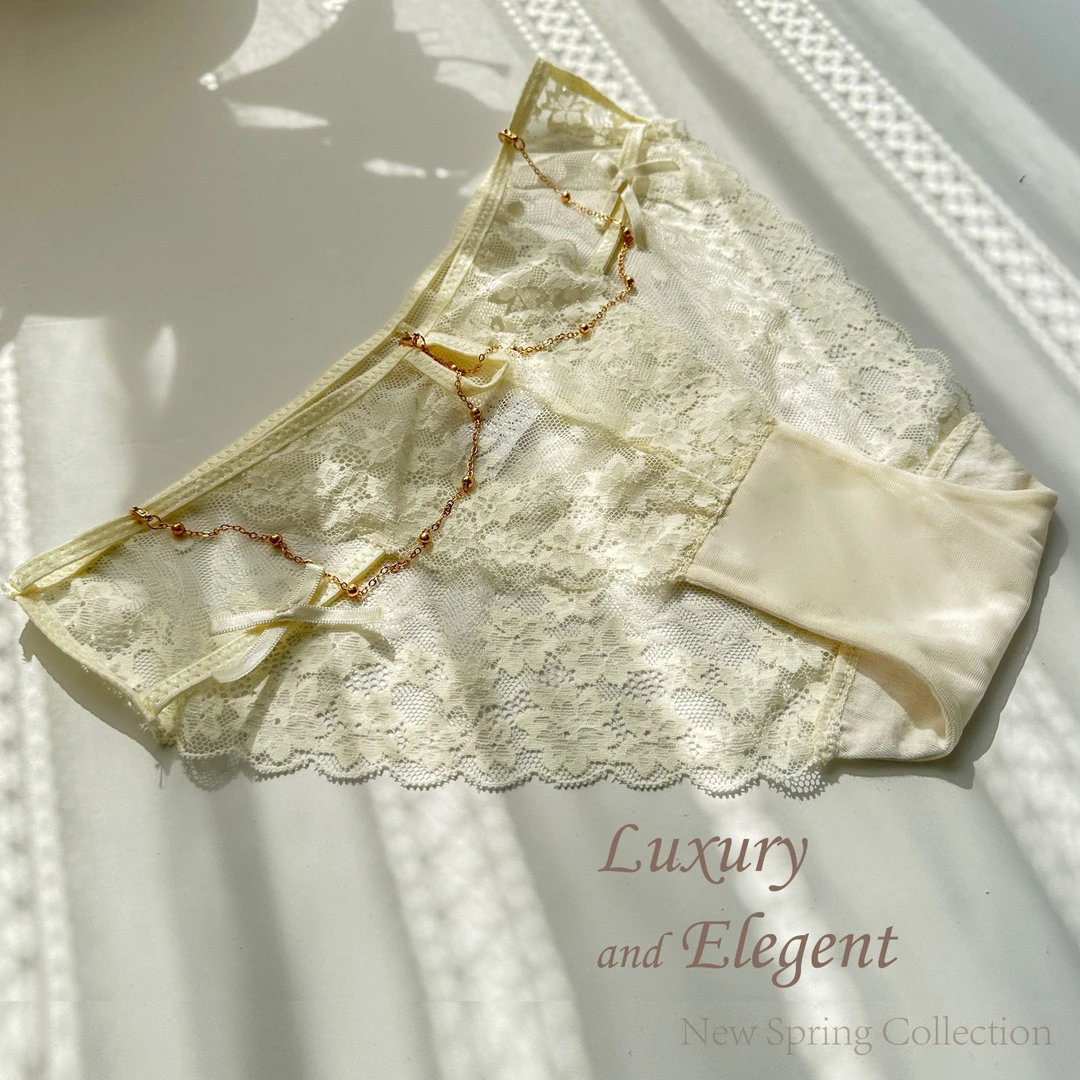 【蕾丝小夜曲 Lace Sevenade】蕾丝少女内裤时尚女士薄款