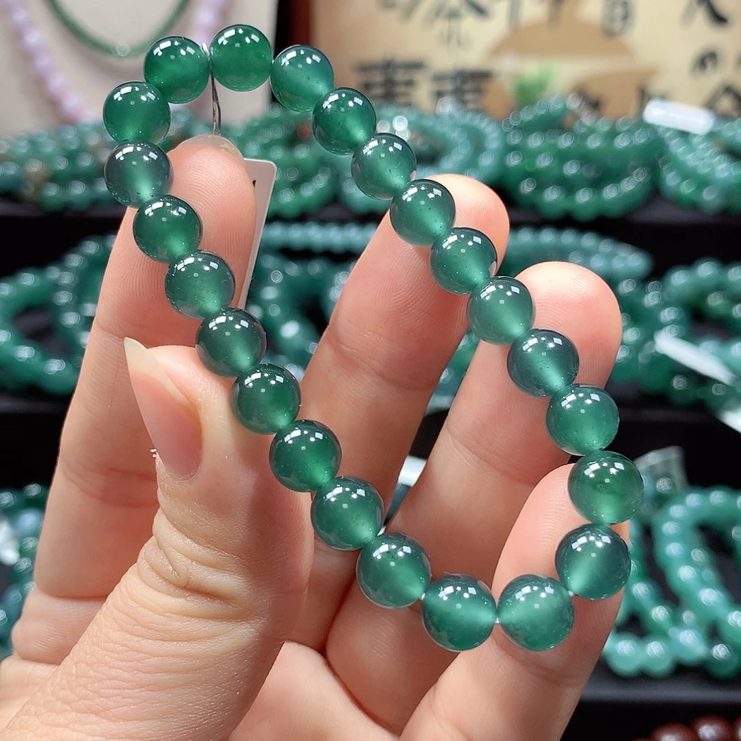 翡翠未镶嵌手链卡8
