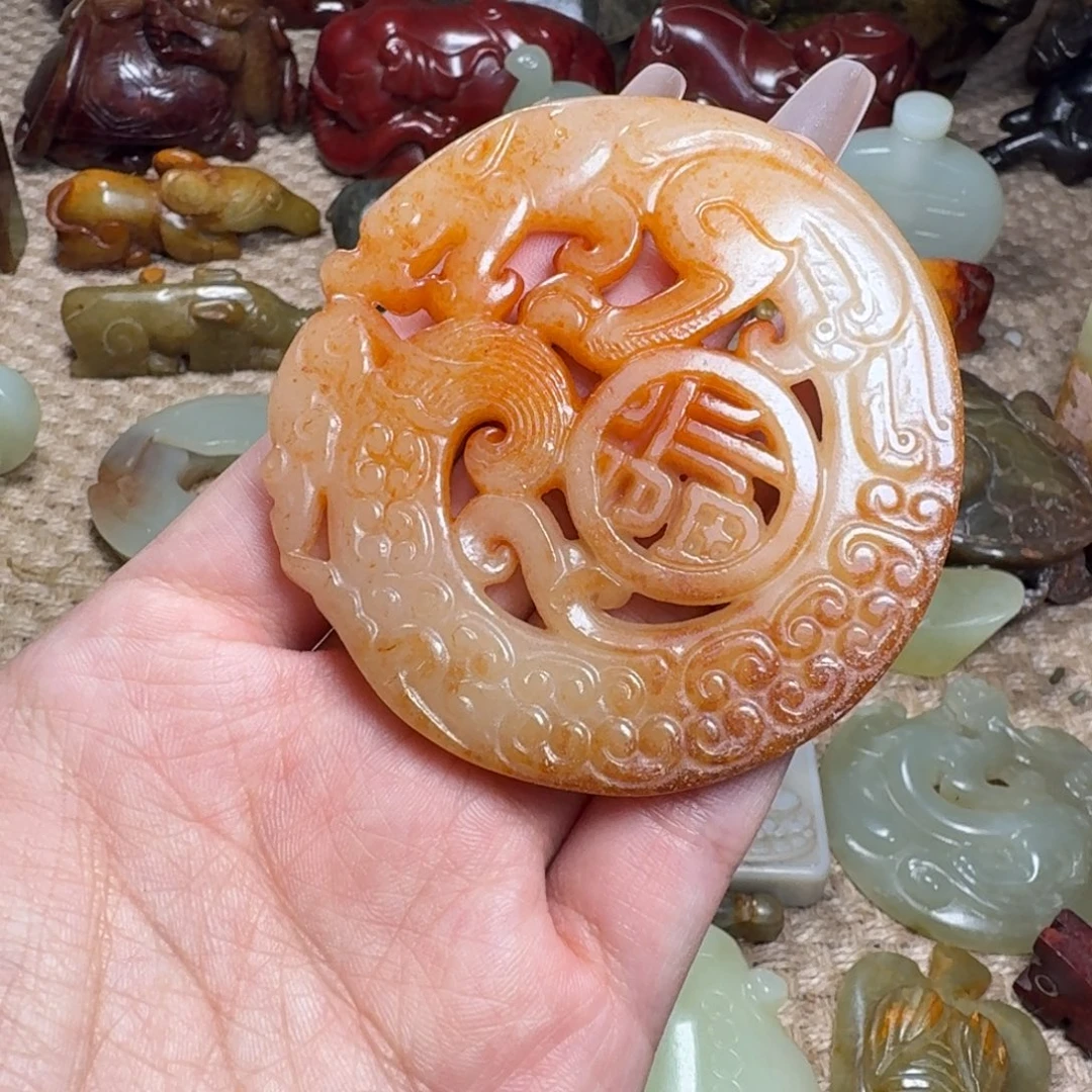 吊坠白玉菩提挂件