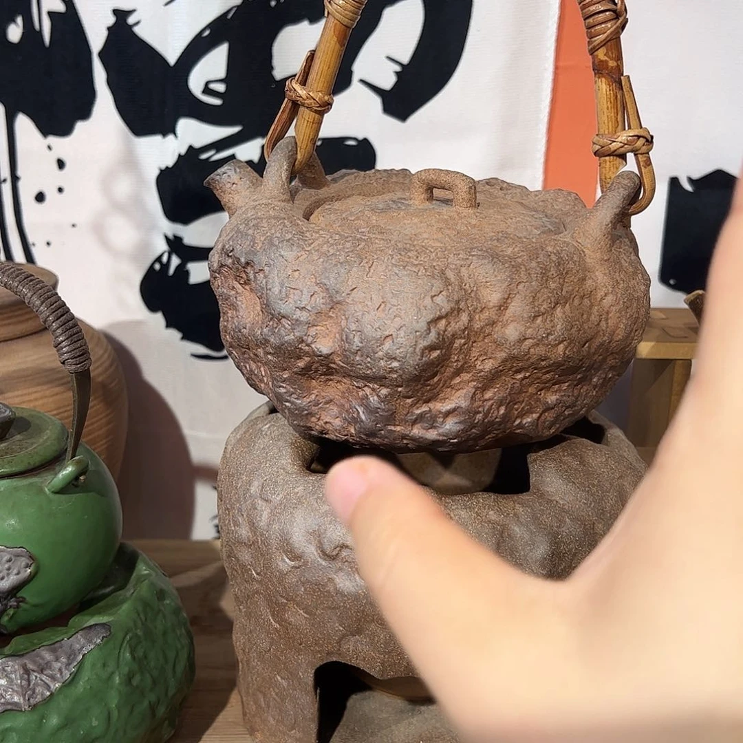 原矿粗陶裸烧工艺，越养越润出彩