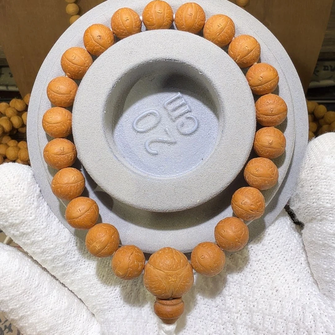 凤眼菩提手串老树红油皮11.5mm