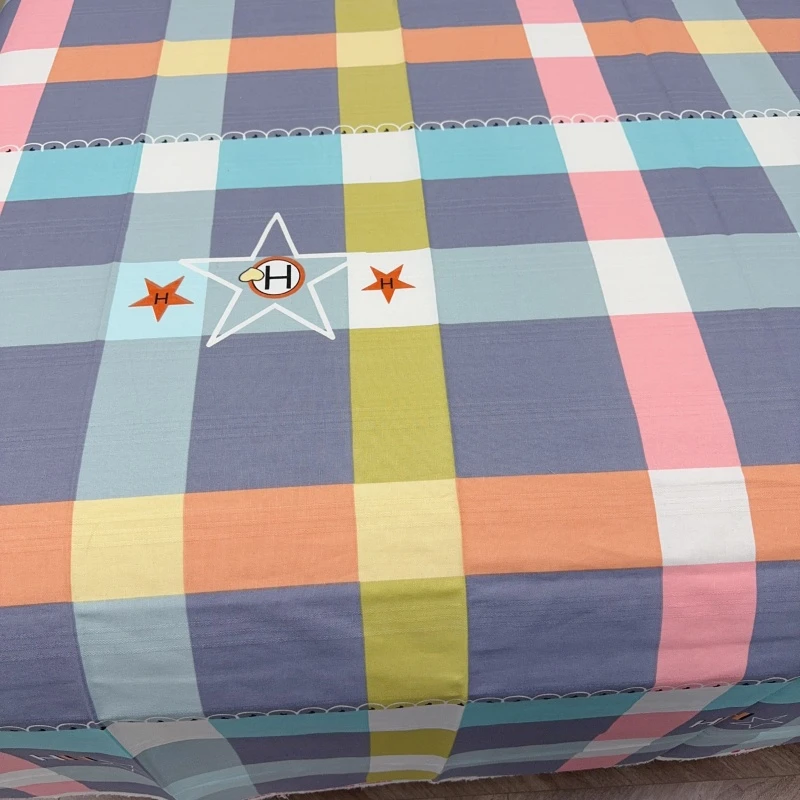 必拍品--细纹粗布布头110*240--星格恋