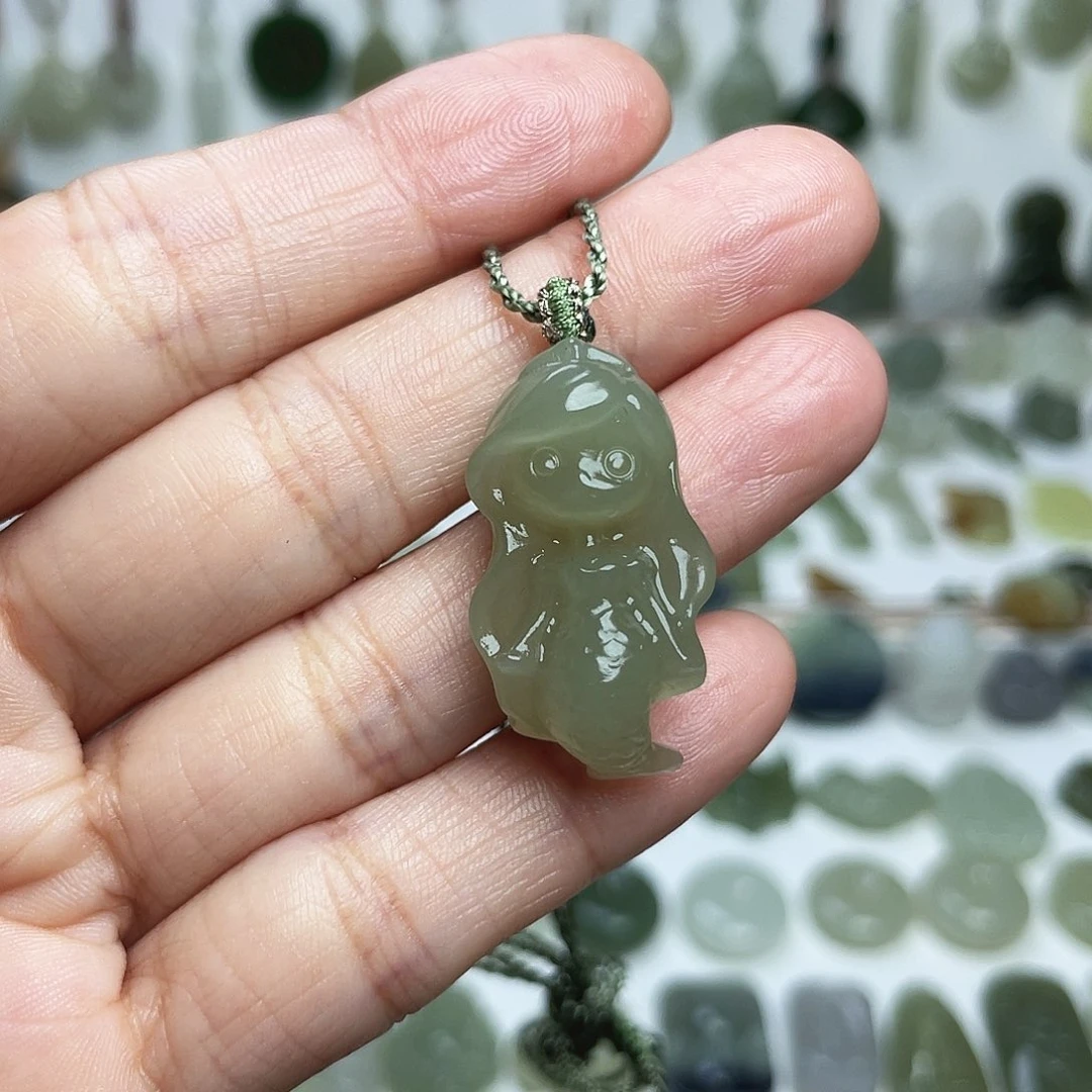 颈饰未镶嵌和田玉