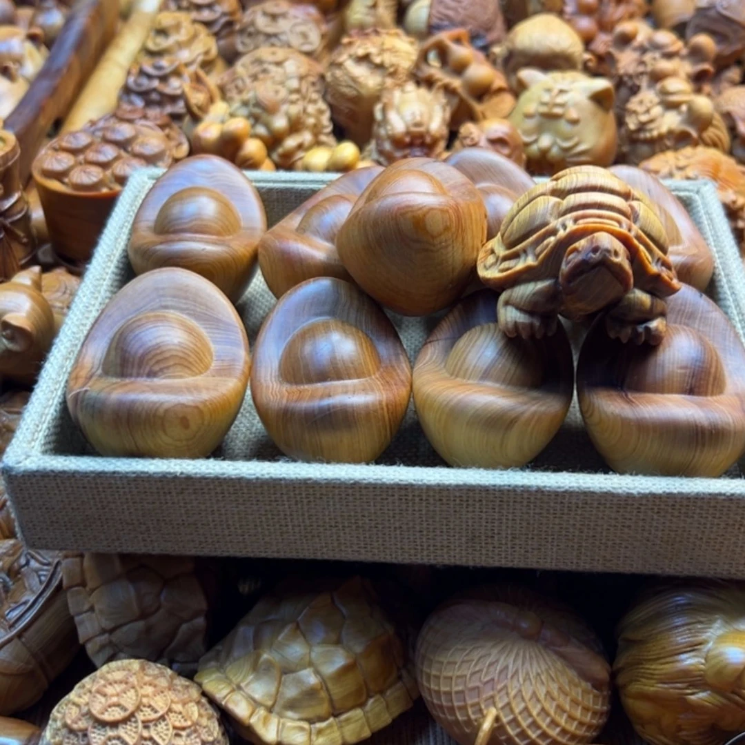 【闪购商品】柏木（崖柏）月***1太行崖柏手把件