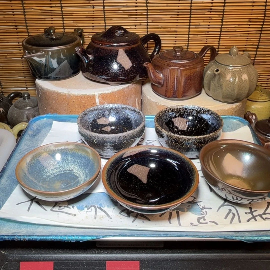 茶盏建窑建盏 微瑕作品