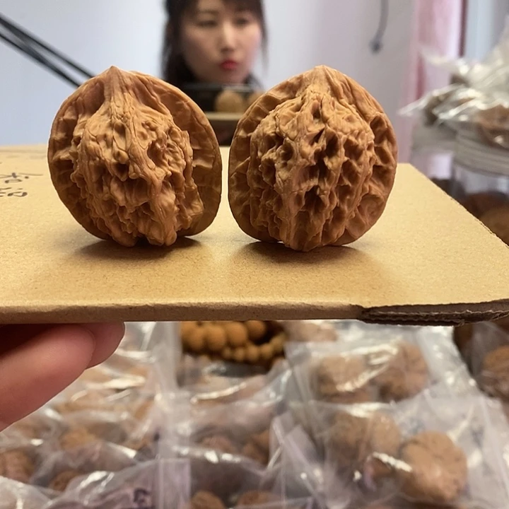 文玩核桃把件40五爷帽小众