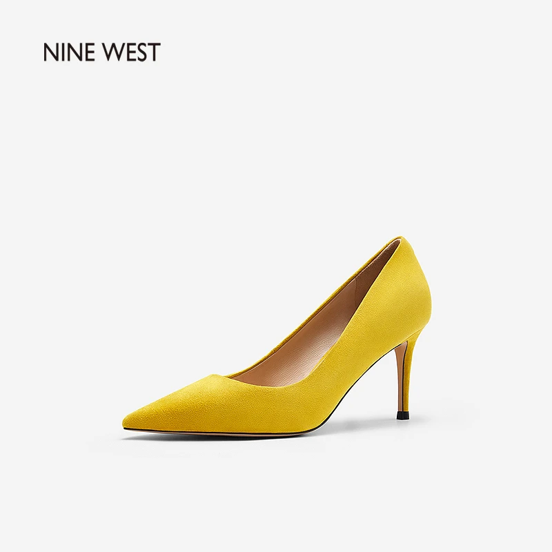 NineWest玖熙高跟鞋2025秋季新款轻奢气质时尚通勤尖头优雅细跟