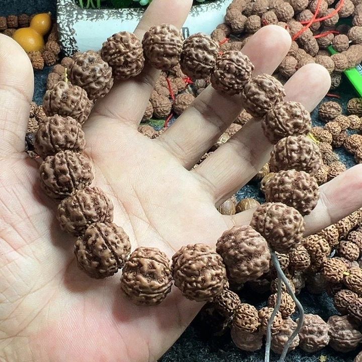 普***通手串金刚菩提飞碟方印梅花单圈