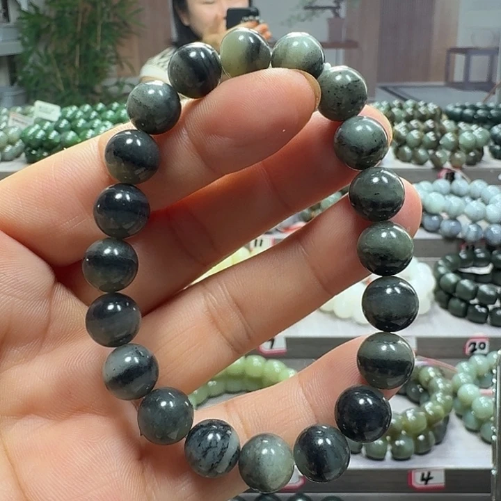 手链未镶嵌和田玉新疆青花卡10