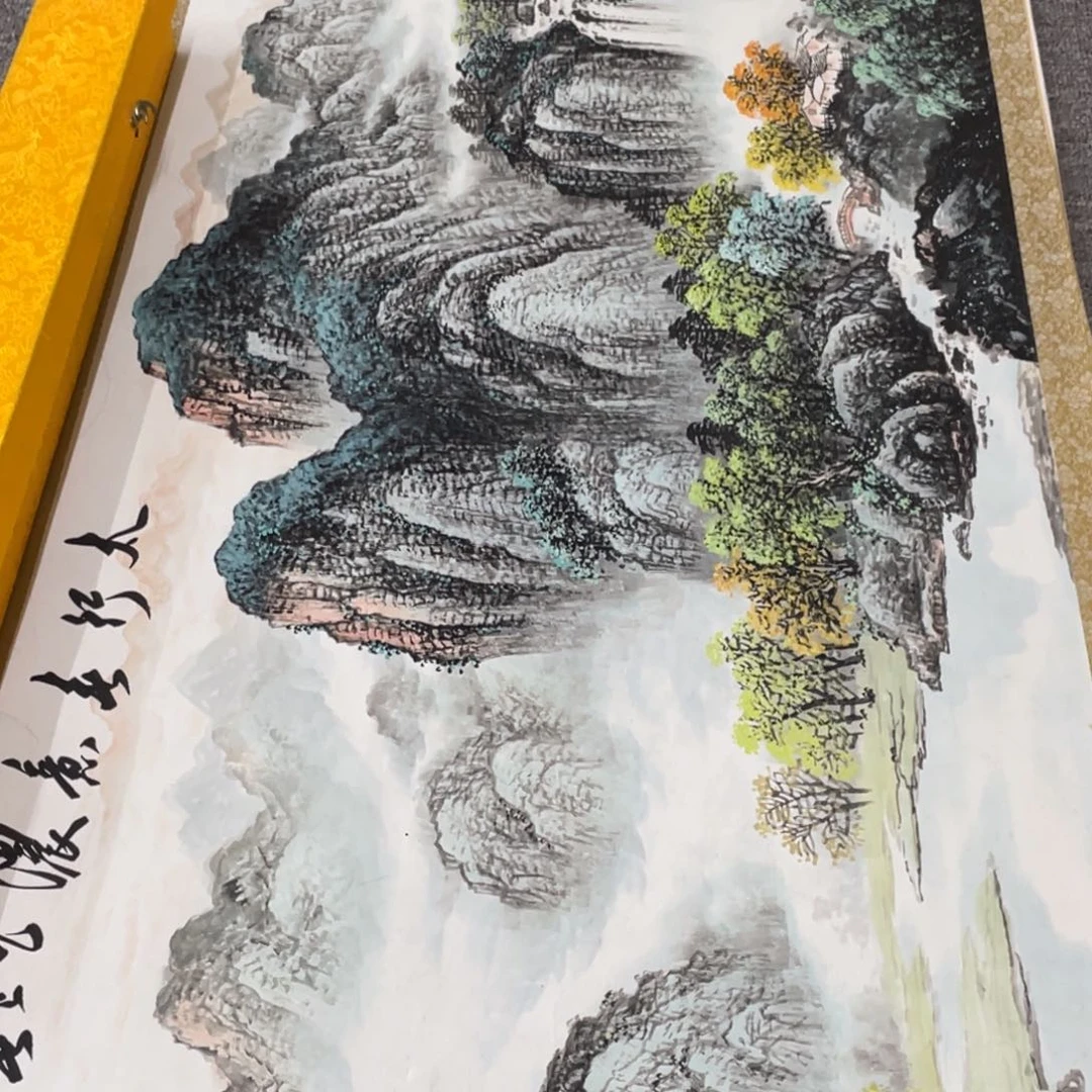 国画老师手笔手绘作品n