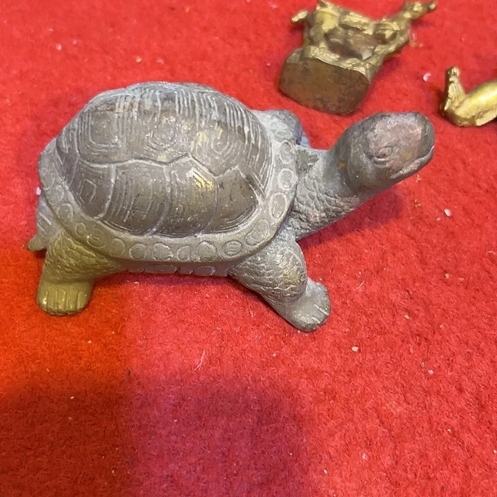 黄铜摆件，文房工艺品摆件