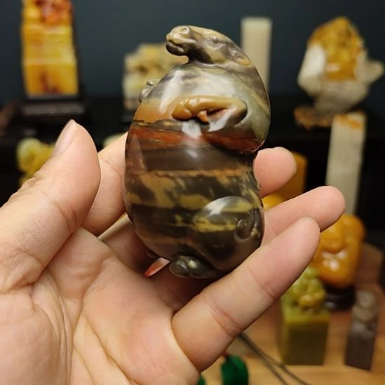 寿山石手把件手把件