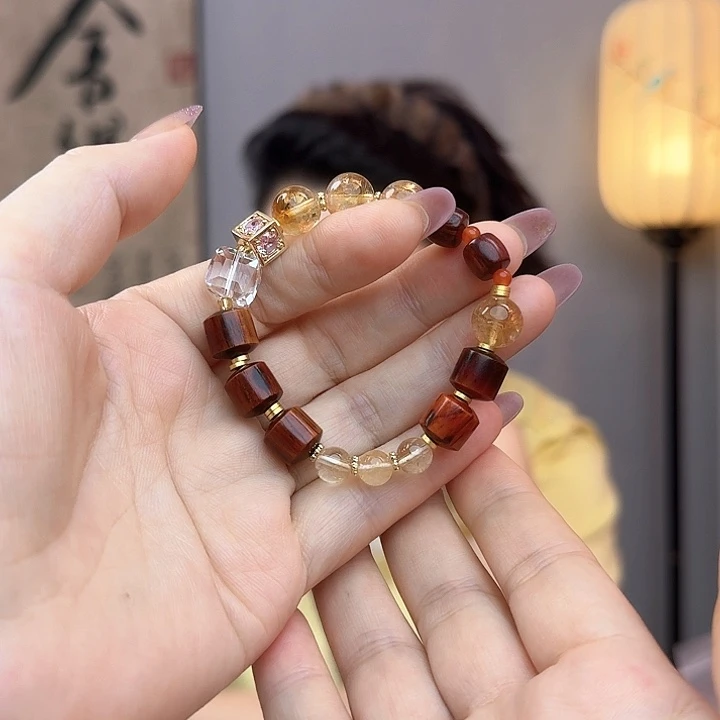 降真香手串/手链兔*子海南降真香单圈多宝