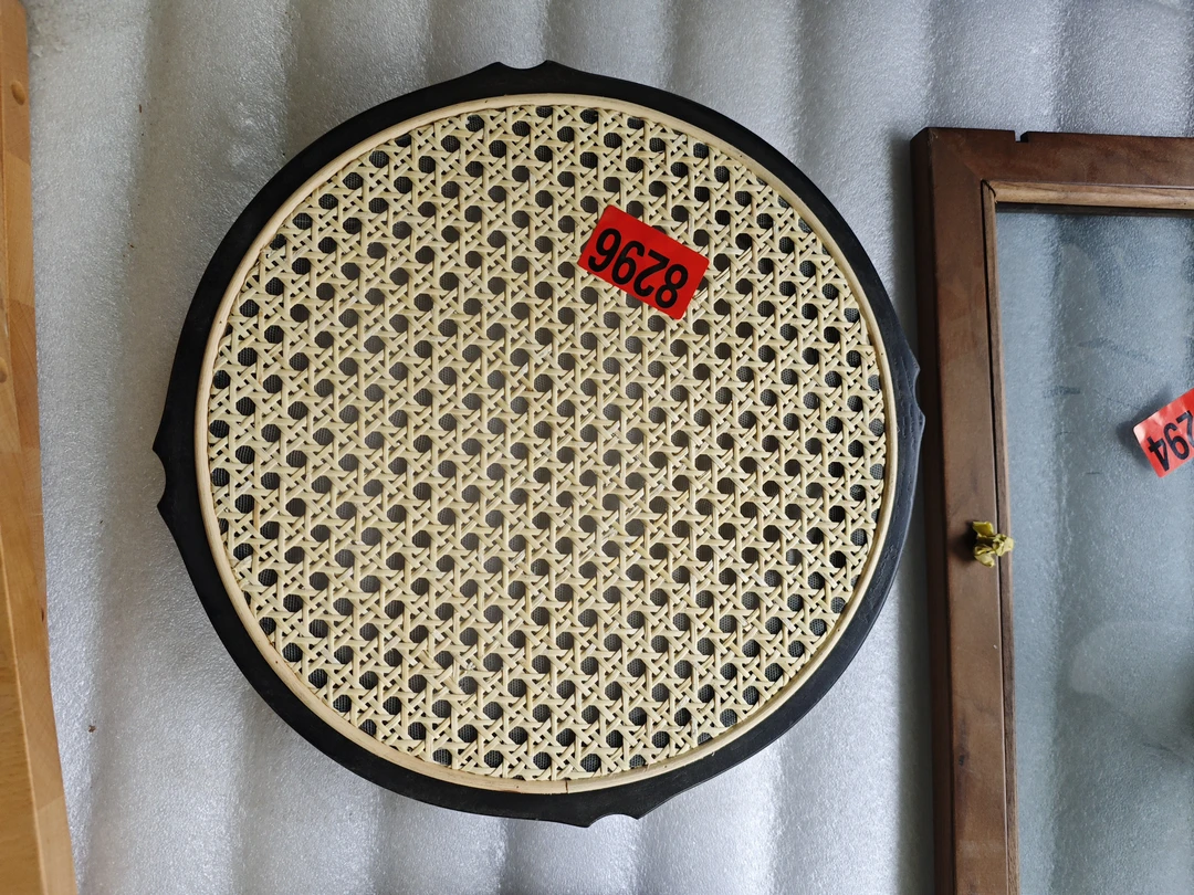 隔板 实木 藤编 32*32*5 瑕疵无售后 源8296