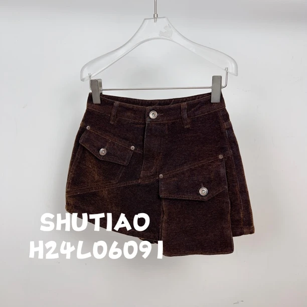 【SHUTIAO】2024秋冬：新款小众设计款短裤H24L06091