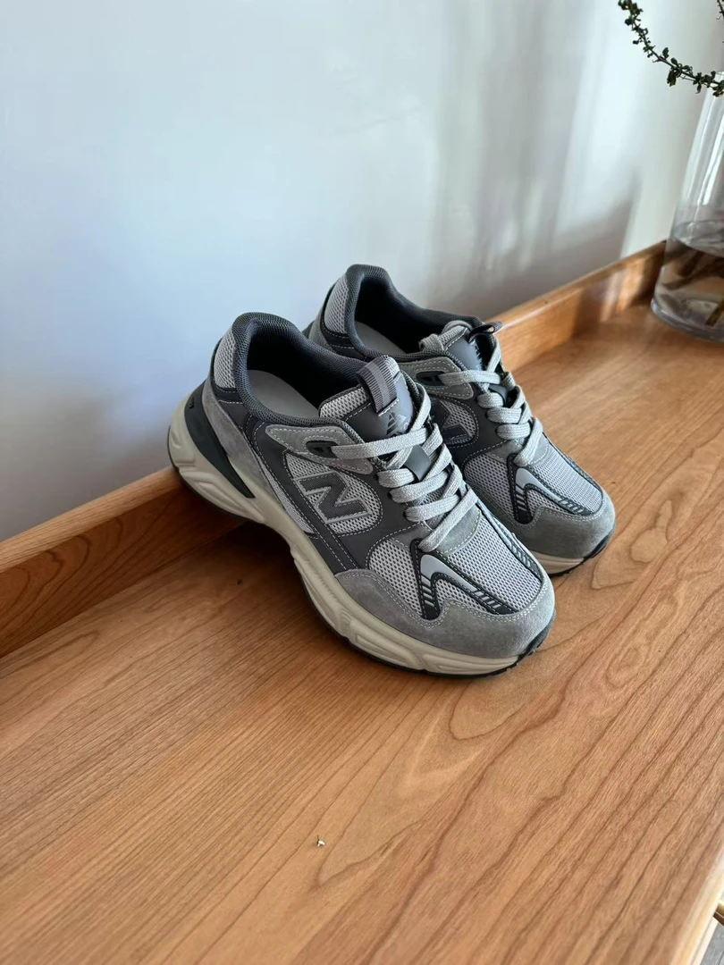 2025新款真皮舒适百搭潮流休闲N字运动鞋1135