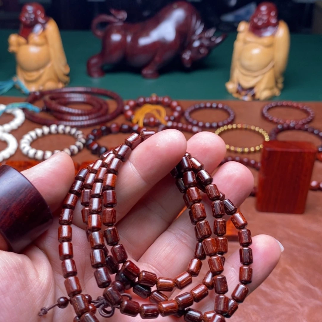 小叶紫檀手串/手链多样性发其一小叶紫檀5.8