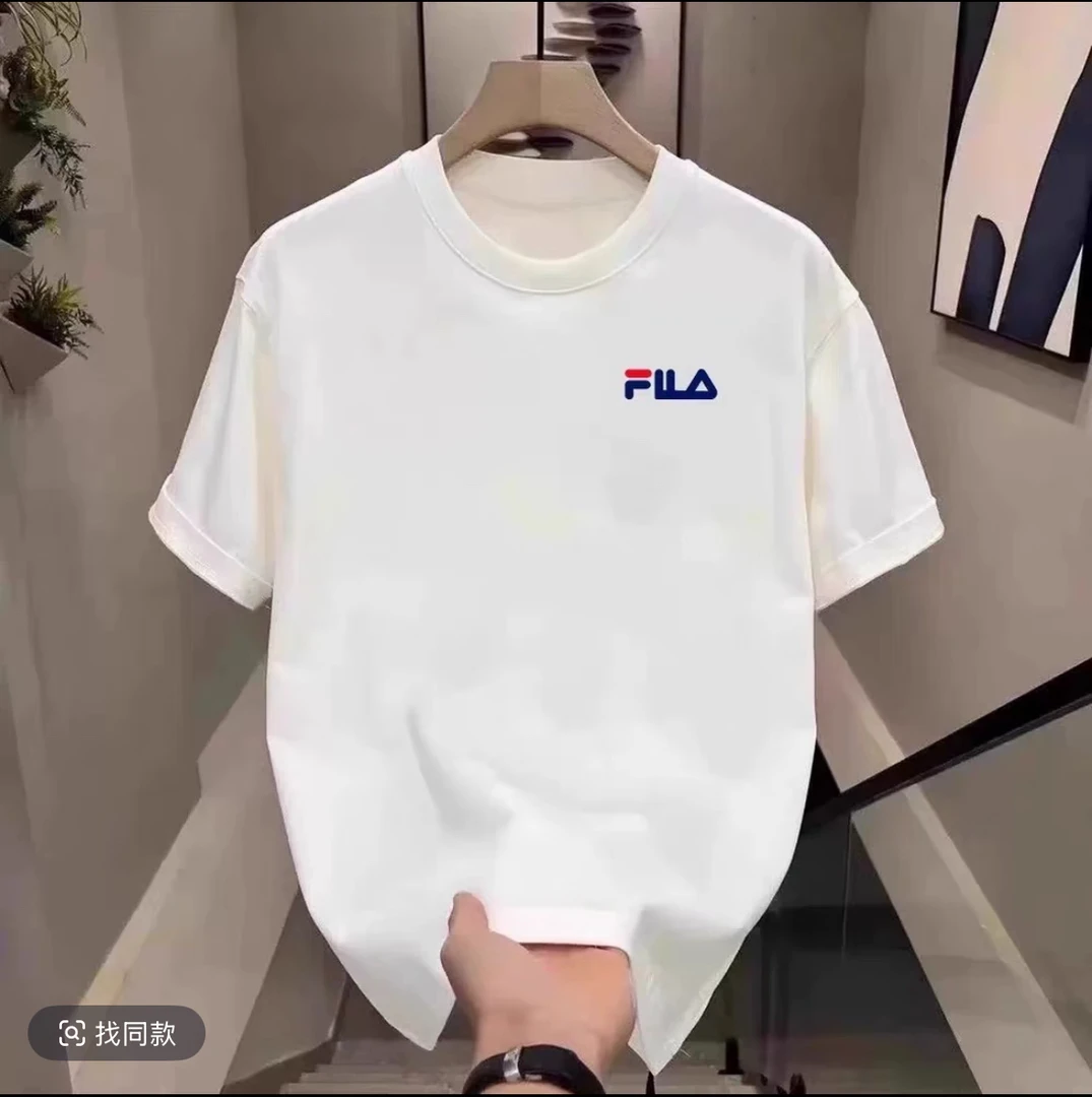 专属活动 F斐【专柜】圆领短袖夏季新款宽松男女同款t恤运动休闲