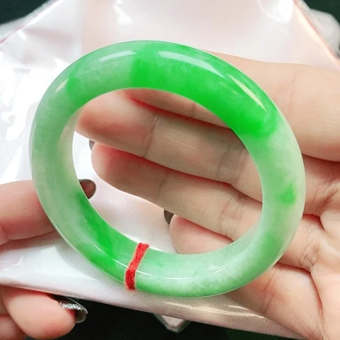 未镶嵌手镯翡翠正圈2940