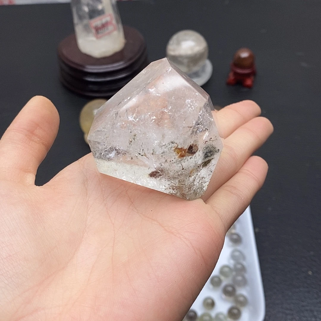 水晶珠宝半成品未镶嵌294水晶石