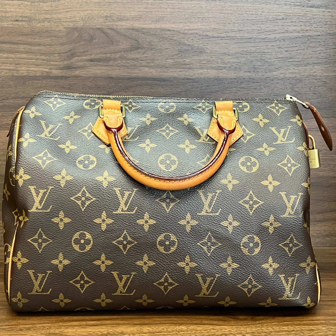 95新 LouisVuitton/路易威登 95新 speedy 30手提 JM0002
