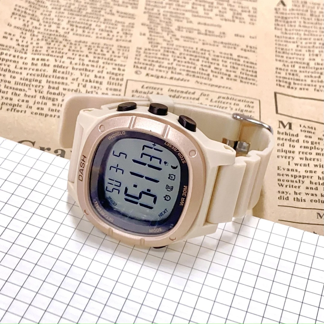 女款初中初高中学生ins风小众高颜值女生2025新款电子多巴胺手表