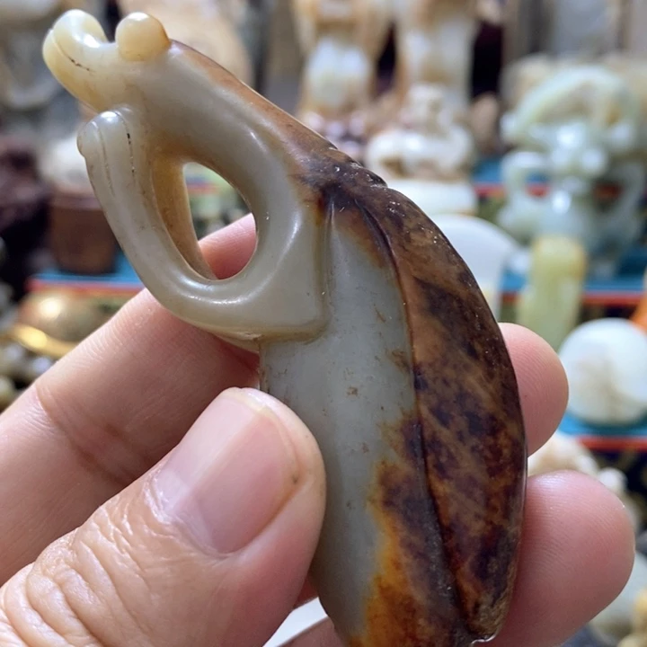 S***宋和田玉（糖玉）9K金镶嵌手链