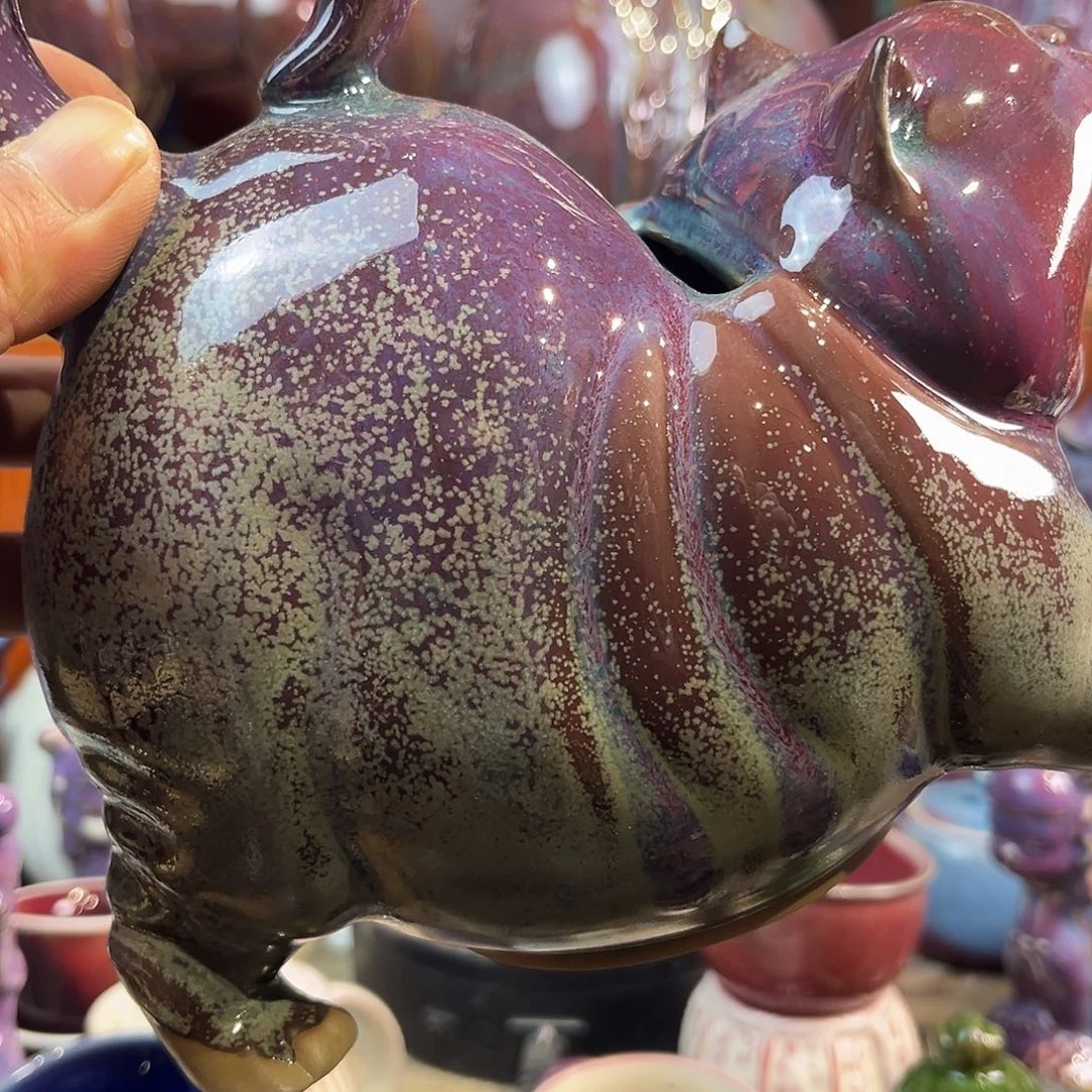 摆件陶招财猫33567788