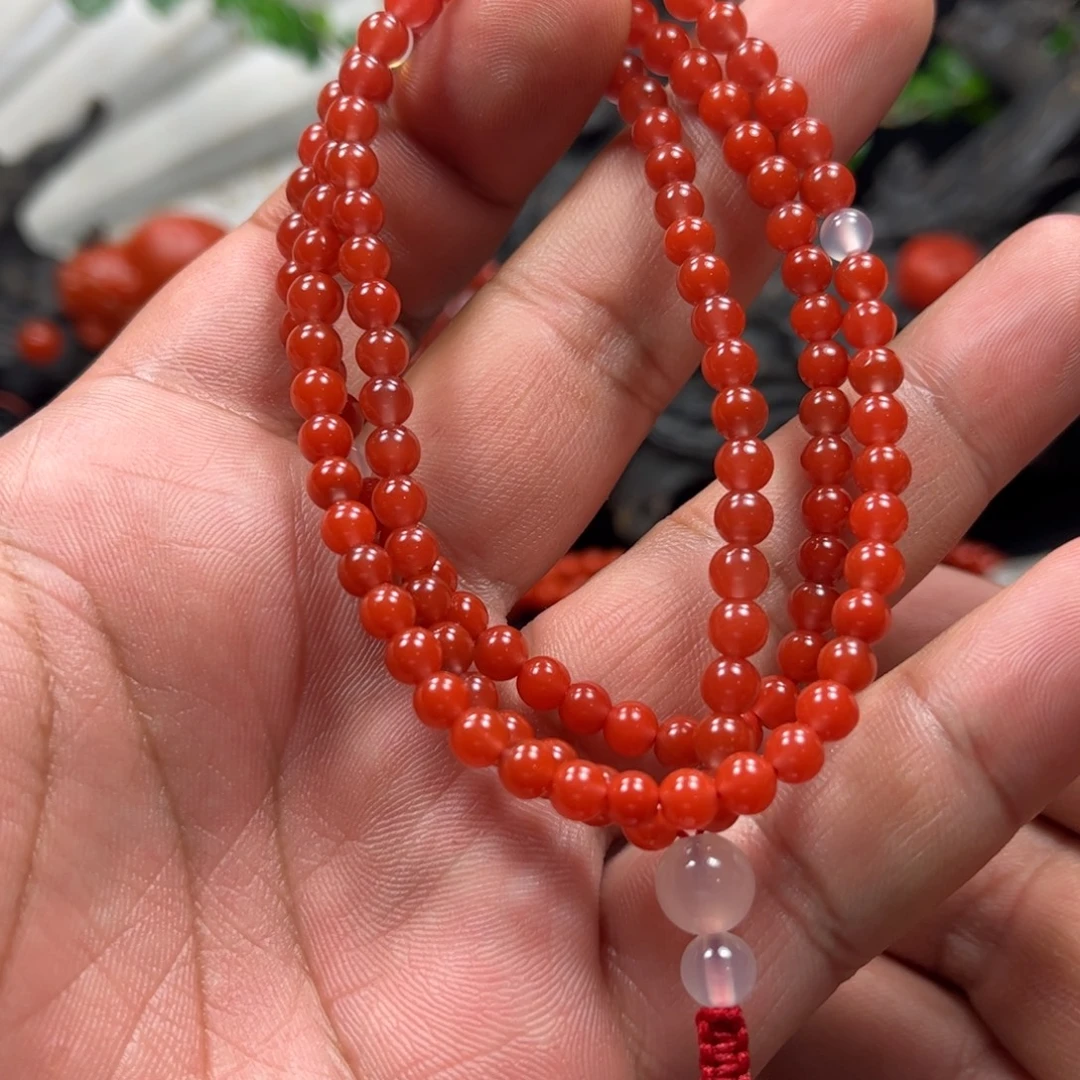 南红玛瑙未镶嵌多圈