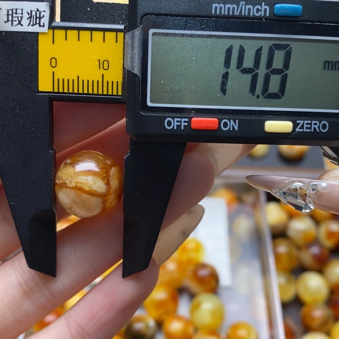 琥珀未镶嵌珠宝奇石蜜蜡1238