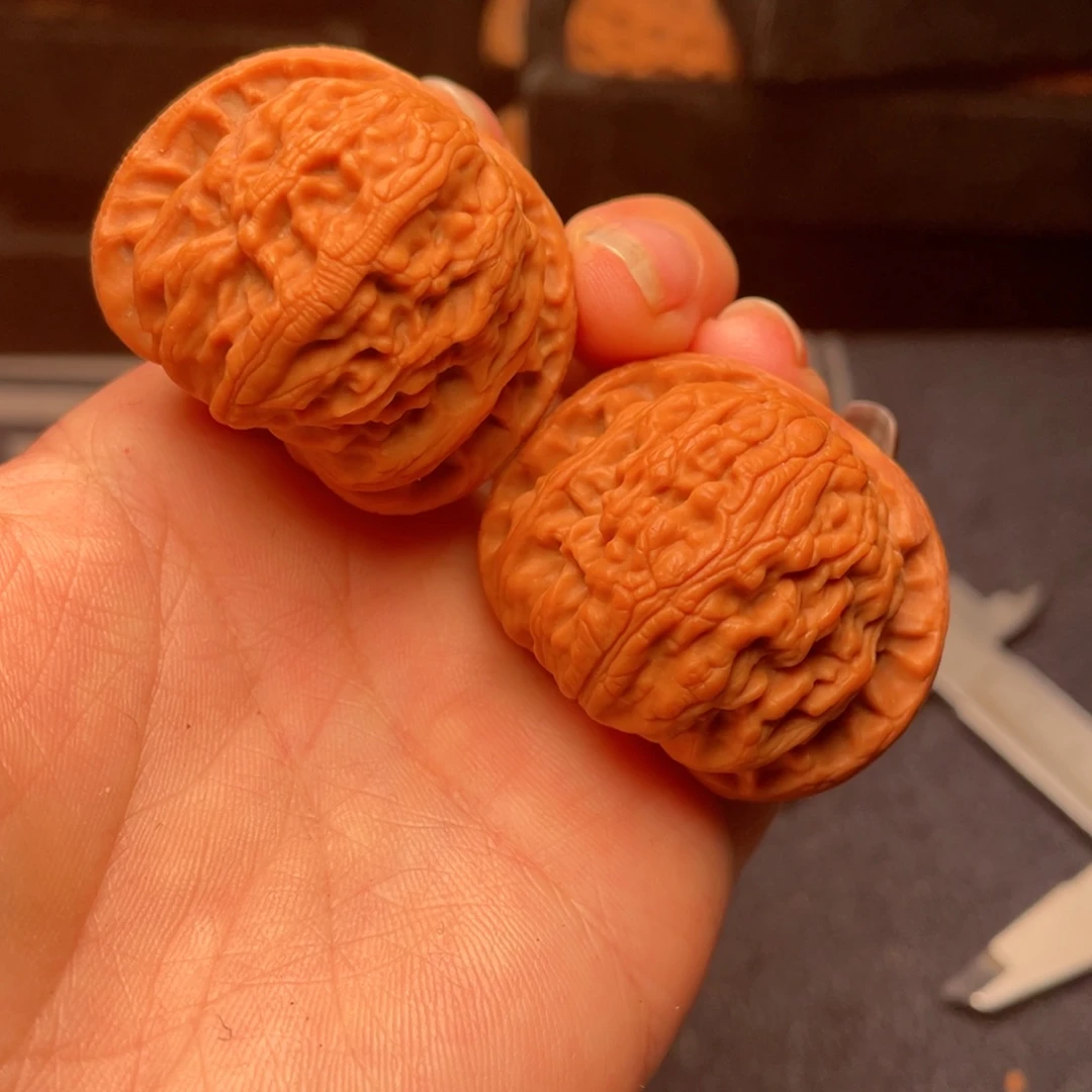 文玩核桃把件秦岭核桃2