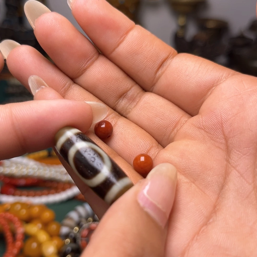 【闪购商品】玛瑙/玉髓珠子未镶嵌