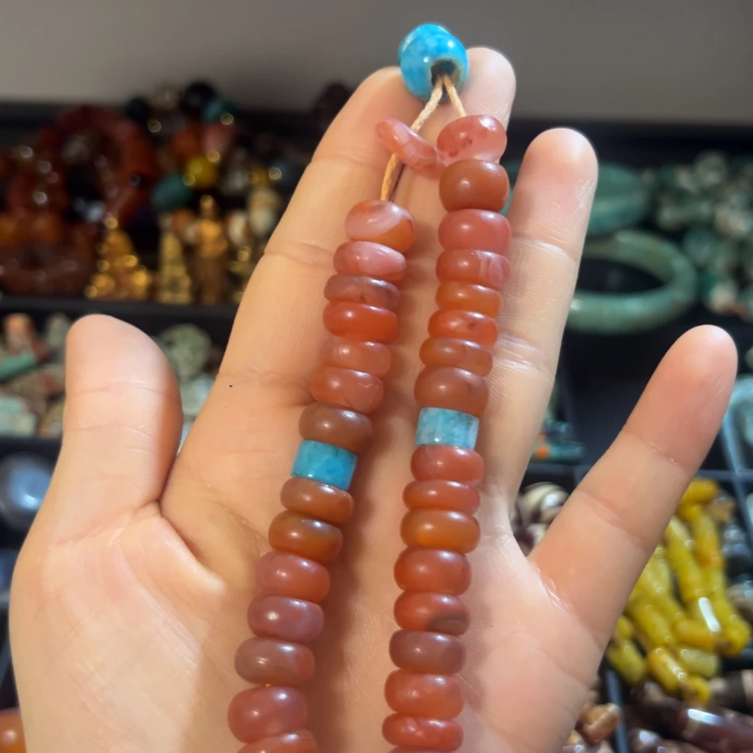 玛瑙/玉髓合金颈饰