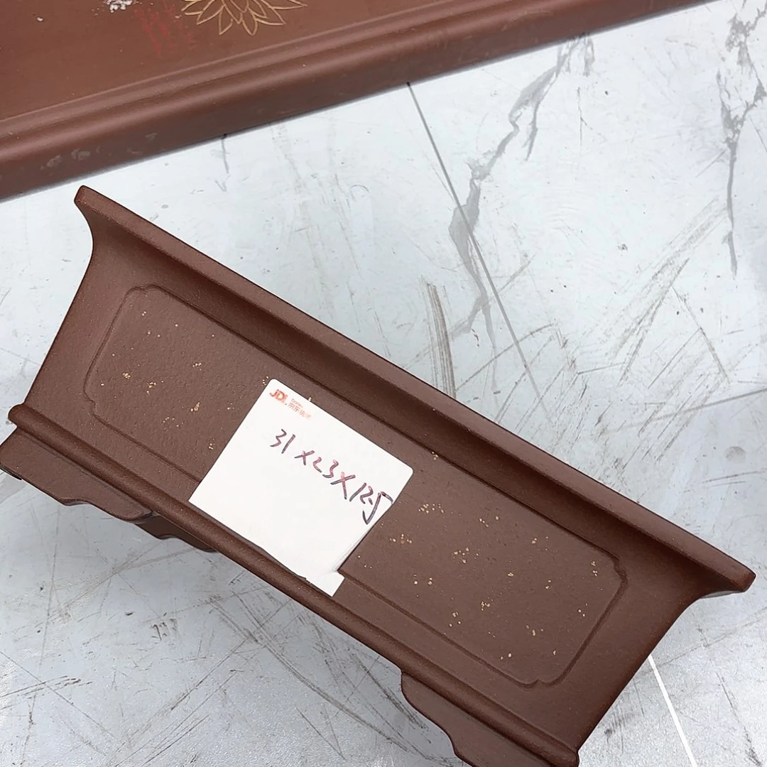 紫砂花盆紫砂的颜色很好看