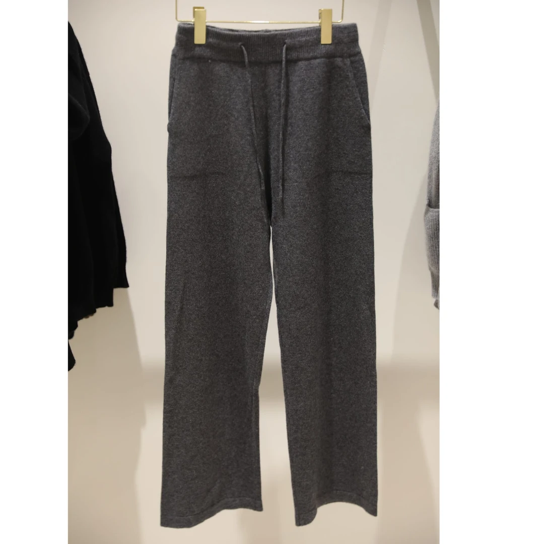 Y06阔腿裤100纯山羊绒CKM0001