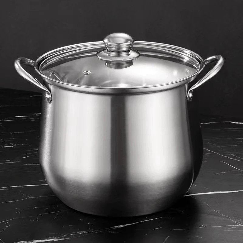 【补贴】24厘米不锈钢大容量高汤锅大肚汤锅煮面熬汤不挑灶具LYY